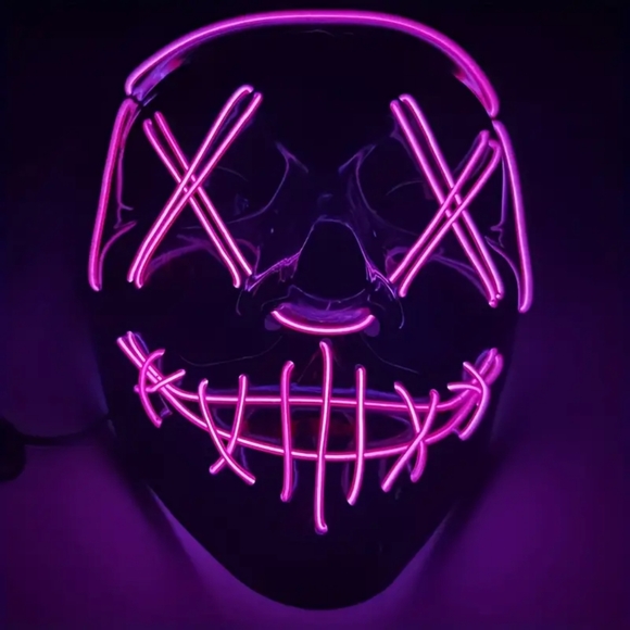 LED Light Up MASK (NWT) - Picture 2 of 2